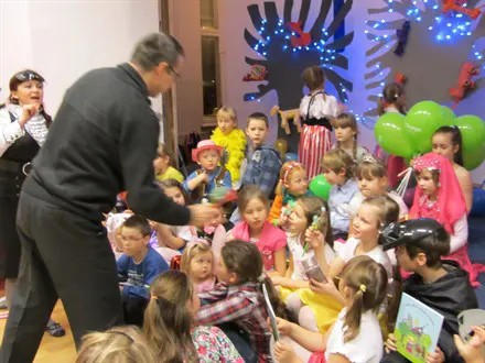 Dzieci z Pałacu Młodzieży im. Orląt Lwowskich w Olsztynie