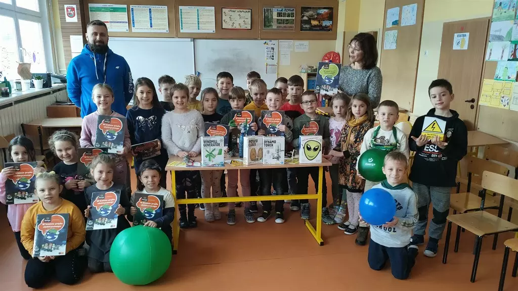 Uczniowie ze Szkoły Podstawowej nr 3 w Ostródzie